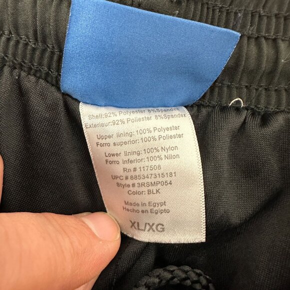 Reebok Youth Boys Black Athletic Pants Size XL Elastic Waist Drawstring - Picture 4 of 5